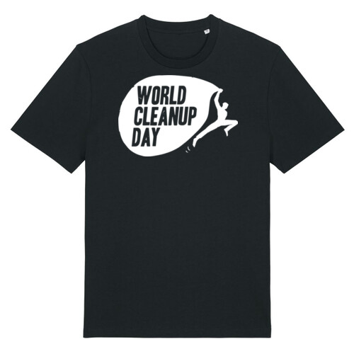 World Cleanup Day Classic Shirt – Black Edition - Klar. Zeitlos. Nachhaltig. Miniaturansicht