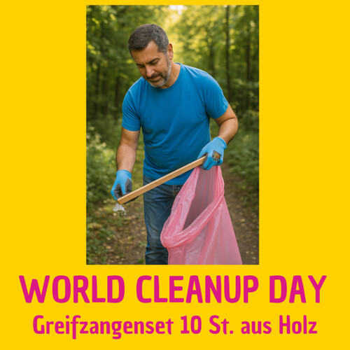 Greifzangenset aus Holz 50 cm Miniaturansicht