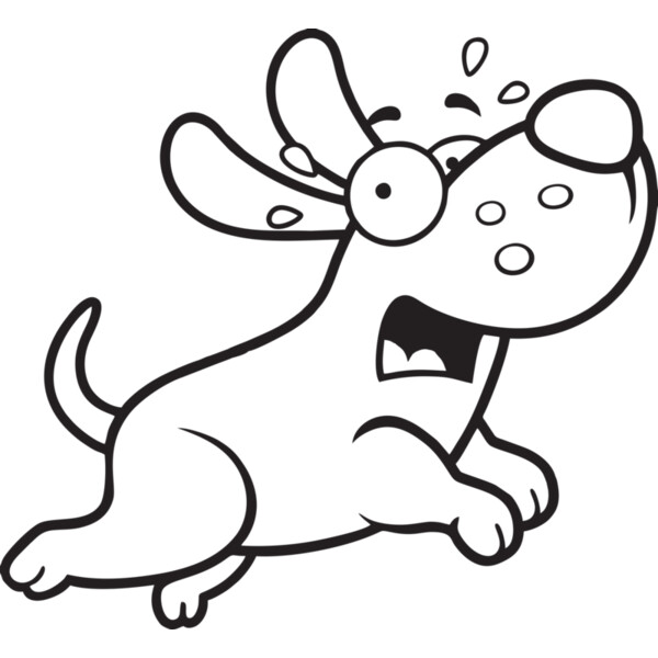 Hund Comic Miniaturansicht