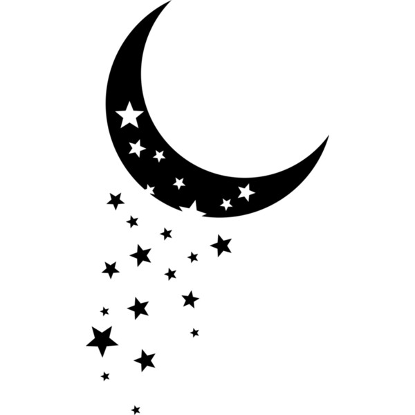 Mond Sterne Miniaturansicht