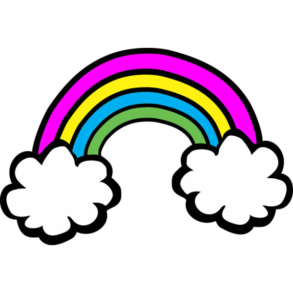 Regenbogen Wolke Miniaturansicht