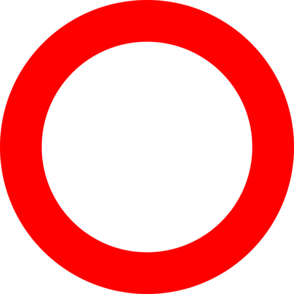 Verkehrsschild Durchfahrt verboten Miniaturansicht